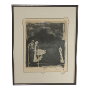 Ben Shahn Framed Lithograph, 'Screams of Women in Labor'