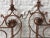 Brown Antique Art Nouveau Gate, Set of 2 For Sale - Image 8 of 11