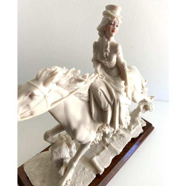 Large Ceramic Sculpture from Capodimonte, Italy, 1970-1980 For Sale - Image 12 of 12
