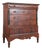 Early 19th Century Danish Pine Large Chest of Five Drawers With Original Painted Finish For Sale