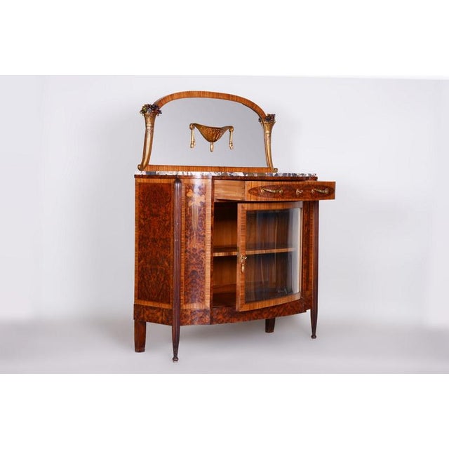 Art Deco Mahogany, Marble and Bronze Buffet by Paul Follot, France, 1920s For Sale - Image 13 of 18