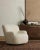 2020s Four Hands Kadon Swivel Chair, Sheepskin Natural For Sale - Image 5 of 13