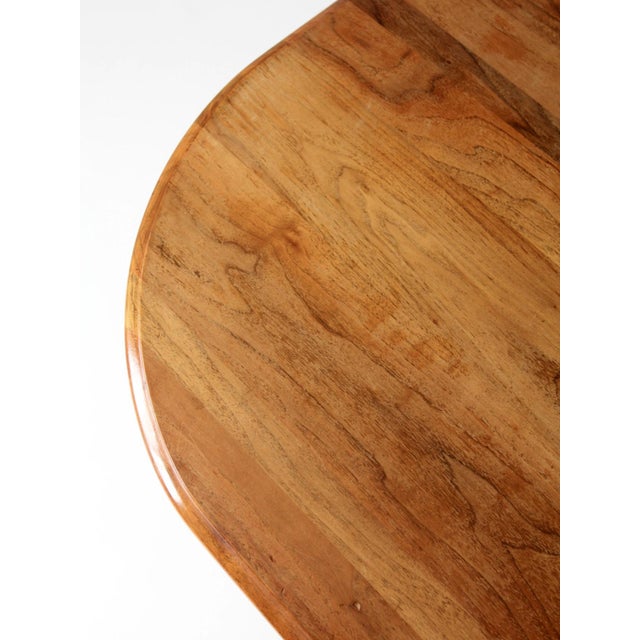 Wood Antique Queen Anne Revival Extension Dining Table For Sale - Image 7 of 18