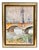 Christian Mitard, Landscape of Bordeaux, 1980s, Oil Painting on Canvas, Framed For Sale