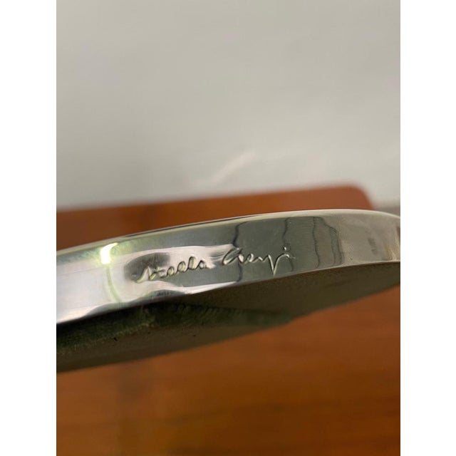 Circular Photo Frame by Gabriella Crespi, Italy, 1970s For Sale - Image 11 of 14