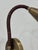 Contemporary Leather Meander Wall Sconce For Sale - Image 3 of 5