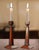 Early 20th Century Antique Arts & Crafts English Oak Candlesticks For Sale - Image 5 of 5