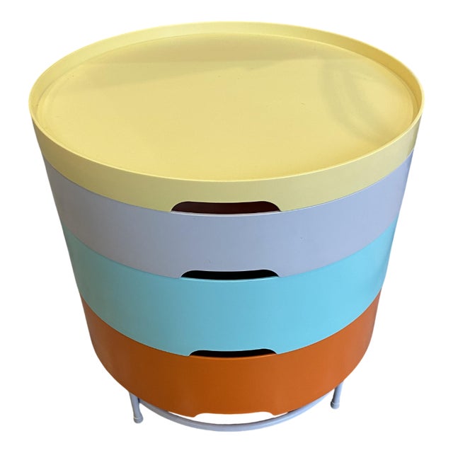 Round PS 2014 Coffee Table with Multiple Modular Tiers from Ikea For Sale