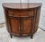 1990s Vintage Thomasville Inlaid Mahogany Tommy Bahama Style Demi Lune Cabinet For Sale - Image 5 of 11