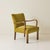 Mid-Century Modern Scandinavian Art Deco Walnut Chair With Mohair Upholstery, 1940's. For Sale - Image 3 of 10