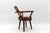 Mid-Century Modern French Wooden Armchair attributed to Pierre Chapo, 1960s For Sale - Image 9 of 14