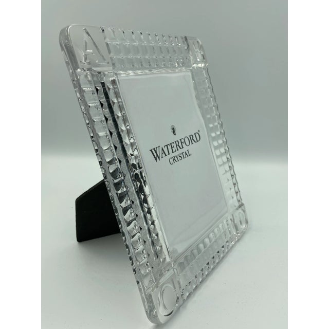 1990s Waterford Crystal Baby Collection Alphabet Block Photo Frame For Sale In Los Angeles - Image 6 of 11