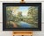 Lush Tree Lined Towpath on the River Lagan in Northern Ireland by Irish Artist 1986 For Sale - Image 13 of 18