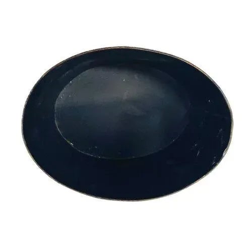 Vintage Painted Silver & Gold Greek Key Cachepot For Sale - Image 4 of 5