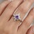Distinctive and celestial in design, this elegant ring captures the beauty of the night sky with a radiant star-inspired...