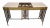 1920s Console Table Iron and Bronze Oscar Bach Style For Sale - Image 5 of 6