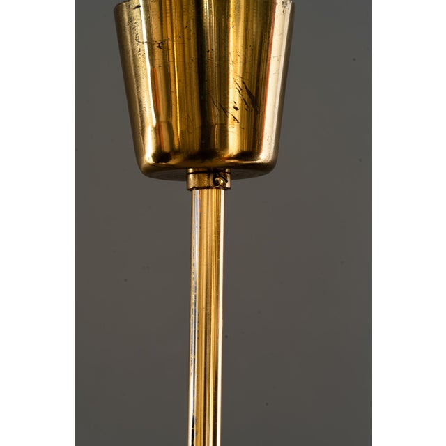 1950s Crystal and Brass Chandelier from Bakalowits & Söhne, Vienna, 1950s For Sale - Image 5 of 18