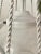 Mid 20th Century Mid Century Modern White Twisted Metal Pendant Light For Sale - Image 12 of 13