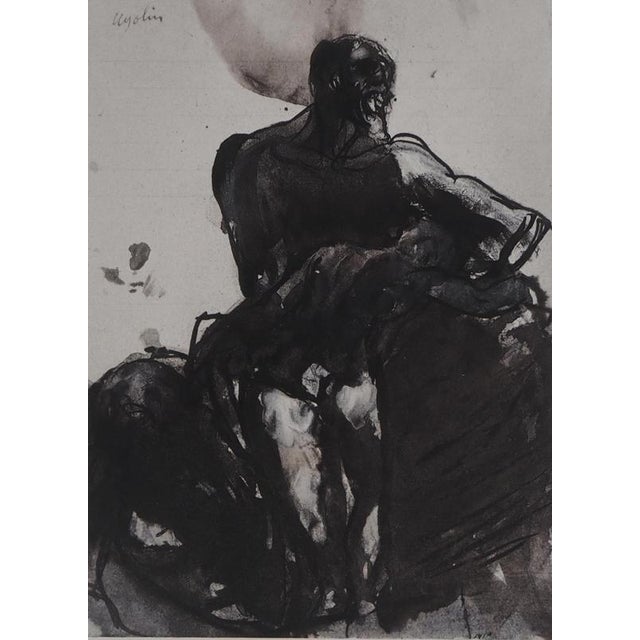 After Auguste Rodin, Nude, The Sleeping Child, Engraving For Sale - Image 3 of 7