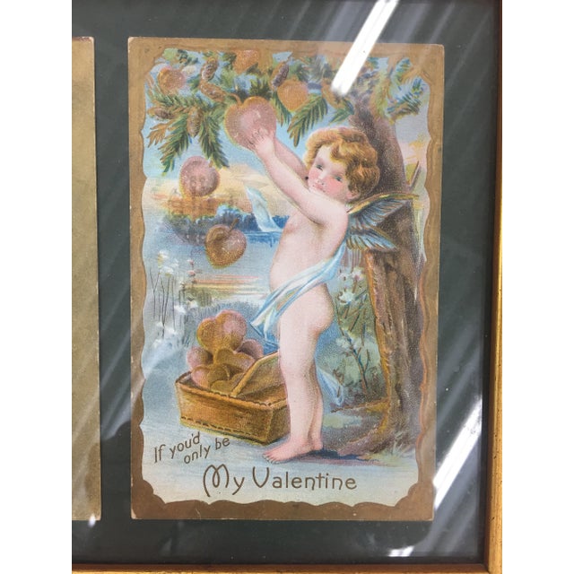Antique Framed Valentines For Sale - Image 10 of 11