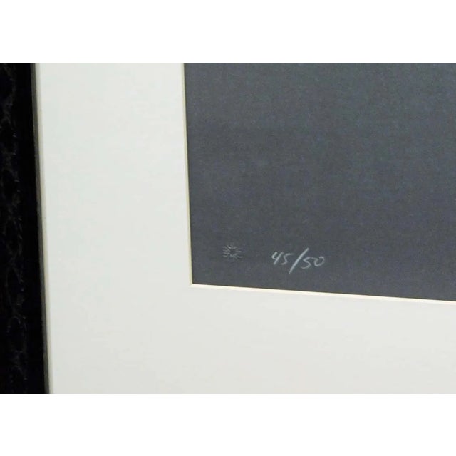 Frank Howell "Summer Rose II " Original Art With Custom Frame Hand Signed For Sale - Image 4 of 6