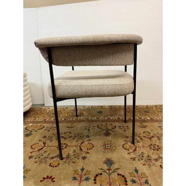 Metal Four Hands Carrie Dining Chair, Light Camel For Sale - Image 7 of 12