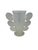 A French Art Deco period white opalescent glass vase by Pierre D’Avesn, ca. 1925-1935. The vase has a cylindrical shape...
