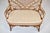 Larkin & Co. Antique American Victorian Wicker and Caned Settee or Courting Bench For Sale - Image 4 of 12
