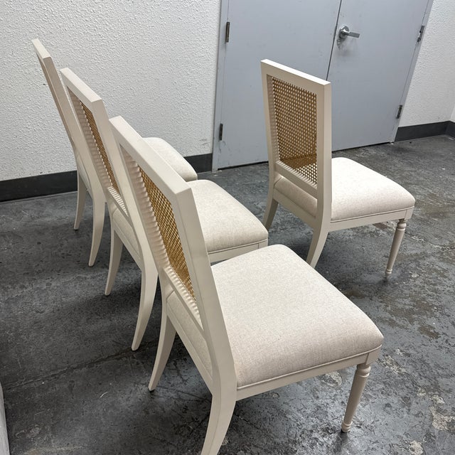 Woodbridge Furniture Colette Dining Chairs, Set of Four For Sale - Image 12 of 12