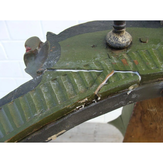 Antique Iron Sled For Sale - Image 13 of 18