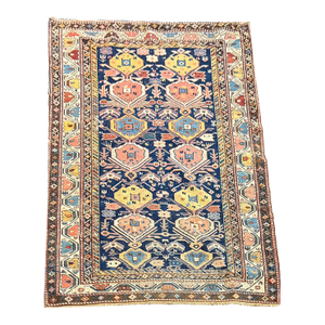 A Sensational Antique Tribal Caucasian Kuba Rug