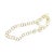 14 Yellow Gold Open Circle Link Necklace, 15" Drop For Sale - Image 4 of 8