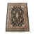 Hand-Knotted Oriental Wool Rug, Floral Medallion Design For Sale