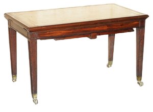 Antique George III Metamorphic Library Desk into Bookcase Ladder, 1820s