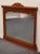LEXINGTON FURNITURE Victorian Sampler Collection Quarter Sawn Oak 49" Mirror 391-206 48" High 49.25" Wide 3.5" Deep We...