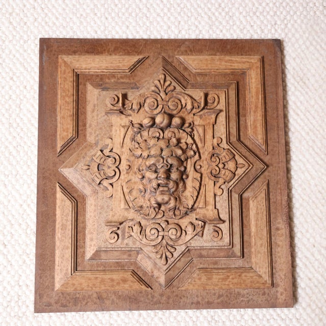 Add architectural depth and classic French character to your space with this late 19th century French oak wall panel, a...