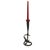 Abstract Hand Wrought Iron Calla Lily Candle Holder in the Style of Jack Brubaker For Sale - Image 3 of 10