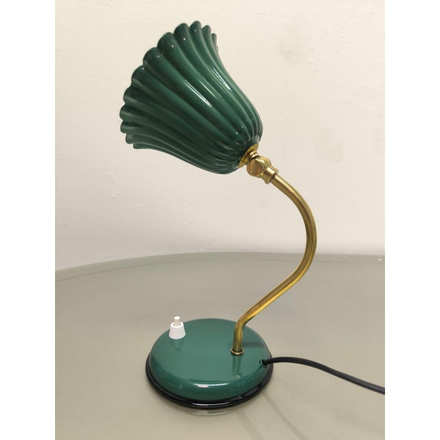 Vintage Table Lamp with Adjustable Dome, 1950s For Sale - Image 15 of 16