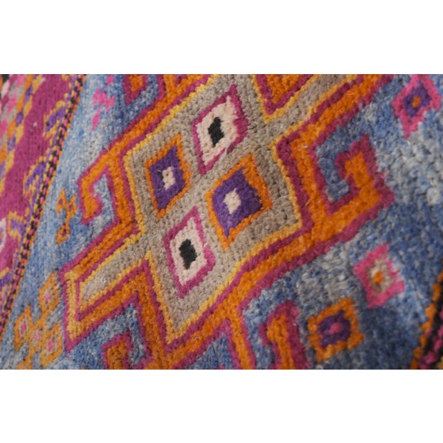 Mid 20th Century Vintage Herki Runner 4'2" X 12'1" For Sale - Image 6 of 12