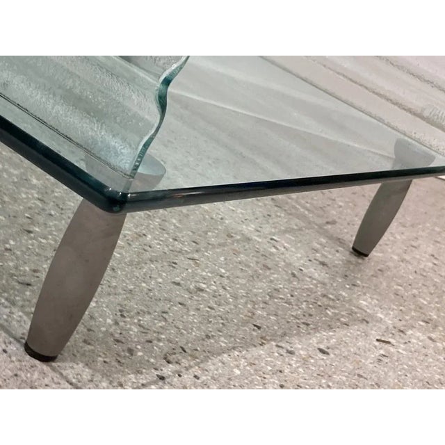 Onda Series Glass Media Cabinet by Ron Arad for Fiam, Italy, 1980s For Sale - Image 8 of 11