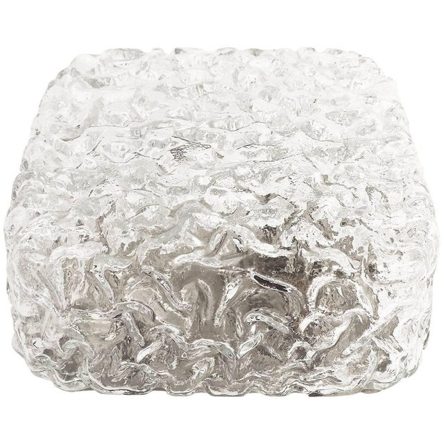 1960s German Petite Flush Mount Ceiling Light, 1960s For Sale - Image 5 of 5