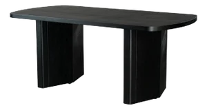 Bradley Rectangular Dining Table in Black