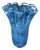 Italian Fazzoletto Murano Glass Vase by Dogi, 1970s For Sale