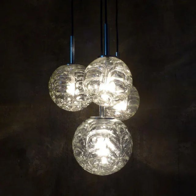 Mid-Century Modern Pendant Lamp from Doria Leuchten, 1960s, in Very Good conditions. Designed 1960 to 1969 This piece has...