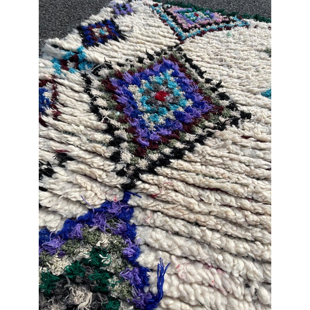 1980s Moroccan Vintage Berber Rug For Sale - Image 5 of 9