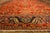 Late 19th Century 1890s Antique Warm Red Ground Floral Knotted Wool Persian Sultanabad Carpet Rug For Sale - Image 5 of 8