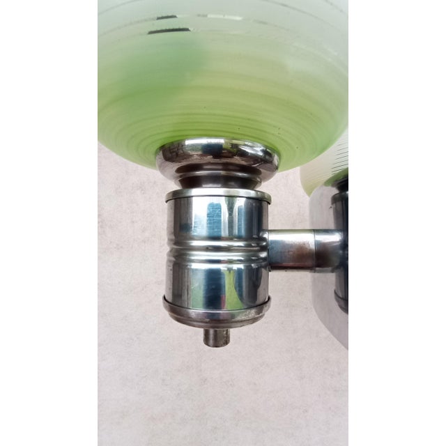 Bauhaus Style Chandelier, 1950s For Sale - Image 9 of 18