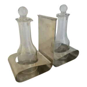 Lino Sabattini Modern Oil & Vinegar Set, C. 1970's