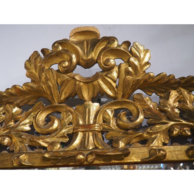 19th Century Giltwood Mirror From Florence, Italy For Sale - Image 18 of 18