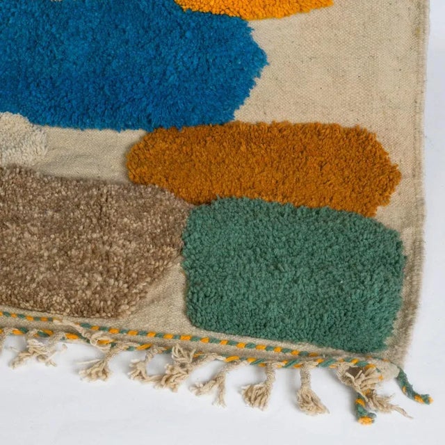 Moroccan Color Pop Rug, 1970s For Sale - Image 5 of 7